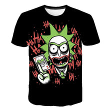 Load image into Gallery viewer, 2019 new 3d Rick and Morty Printed T shirt Funny T shirt Casual Summer Tshirt men T-shirt tshirt men tees Tops Plus Size 6XL