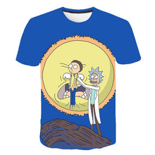 Load image into Gallery viewer, 2019 new 3d Rick and Morty Printed T shirt Funny T shirt Casual Summer Tshirt men T-shirt tshirt men tees Tops Plus Size 6XL