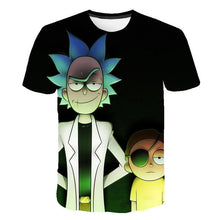Load image into Gallery viewer, 2019 new 3d Rick and Morty Printed T shirt Funny T shirt Casual Summer Tshirt men T-shirt tshirt men tees Tops Plus Size 6XL