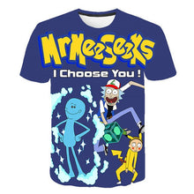 Load image into Gallery viewer, 2019 new 3d Rick and Morty Printed T shirt Funny T shirt Casual Summer Tshirt men T-shirt tshirt men tees Tops Plus Size 6XL