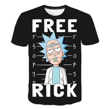 Load image into Gallery viewer, 2019 new 3d Rick and Morty Printed T shirt Funny T shirt Casual Summer Tshirt men T-shirt tshirt men tees Tops Plus Size 6XL