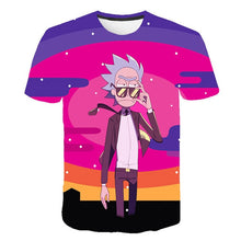 Load image into Gallery viewer, 2019 new 3d Rick and Morty Printed T shirt Funny T shirt Casual Summer Tshirt men T-shirt tshirt men tees Tops Plus Size 6XL