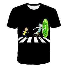 Load image into Gallery viewer, 2019 new 3d Rick and Morty Printed T shirt Funny T shirt Casual Summer Tshirt men T-shirt tshirt men tees Tops Plus Size 6XL