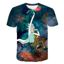 Load image into Gallery viewer, 2019 new 3d Rick and Morty Printed T shirt Funny T shirt Casual Summer Tshirt men T-shirt tshirt men tees Tops Plus Size 6XL