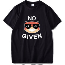 Load image into Gallery viewer, Fox T shirt EU Size This Is My Human I'm Really A Fox Funny Cute Animal Black 100% Cotton Tshirt