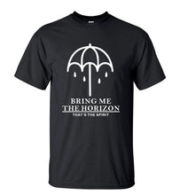 Load image into Gallery viewer, Novetly Slogan Printed T-Shirt BRING ME THE HORIZON 2016 Fashion Short Sleeve O-Neck T shirts Men Casual Streetwear Hip Hop Tops