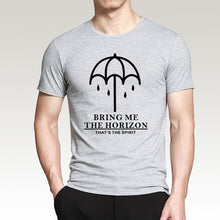 Load image into Gallery viewer, Novetly Slogan Printed T-Shirt BRING ME THE HORIZON 2016 Fashion Short Sleeve O-Neck T shirts Men Casual Streetwear Hip Hop Tops