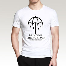 Load image into Gallery viewer, Novetly Slogan Printed T-Shirt BRING ME THE HORIZON 2016 Fashion Short Sleeve O-Neck T shirts Men Casual Streetwear Hip Hop Tops