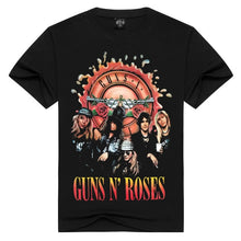 Load image into Gallery viewer, Men/Women Guns N' Roses t shirt Fashion guns n roses Tshirts Summer Tops Tees T-shirt Men loose t-shirts Plus Size
