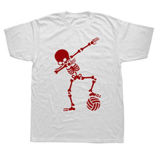 Load image into Gallery viewer, New Men Dab Dabbing Skeleton Volleyball T Shirt Casual Cotton Summer Short Sleeve Funny T-shirt Mans Tshirt Men Clothing