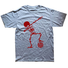 Load image into Gallery viewer, New Men Dab Dabbing Skeleton Volleyball T Shirt Casual Cotton Summer Short Sleeve Funny T-shirt Mans Tshirt Men Clothing
