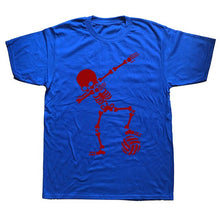 Load image into Gallery viewer, New Men Dab Dabbing Skeleton Volleyball T Shirt Casual Cotton Summer Short Sleeve Funny T-shirt Mans Tshirt Men Clothing