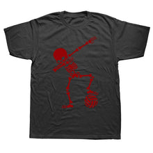 Load image into Gallery viewer, New Men Dab Dabbing Skeleton Volleyball T Shirt Casual Cotton Summer Short Sleeve Funny T-shirt Mans Tshirt Men Clothing